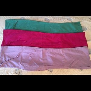 3 PAIRS OF CHEROKEE SCRUB BOTTOMS PANTS EUC M